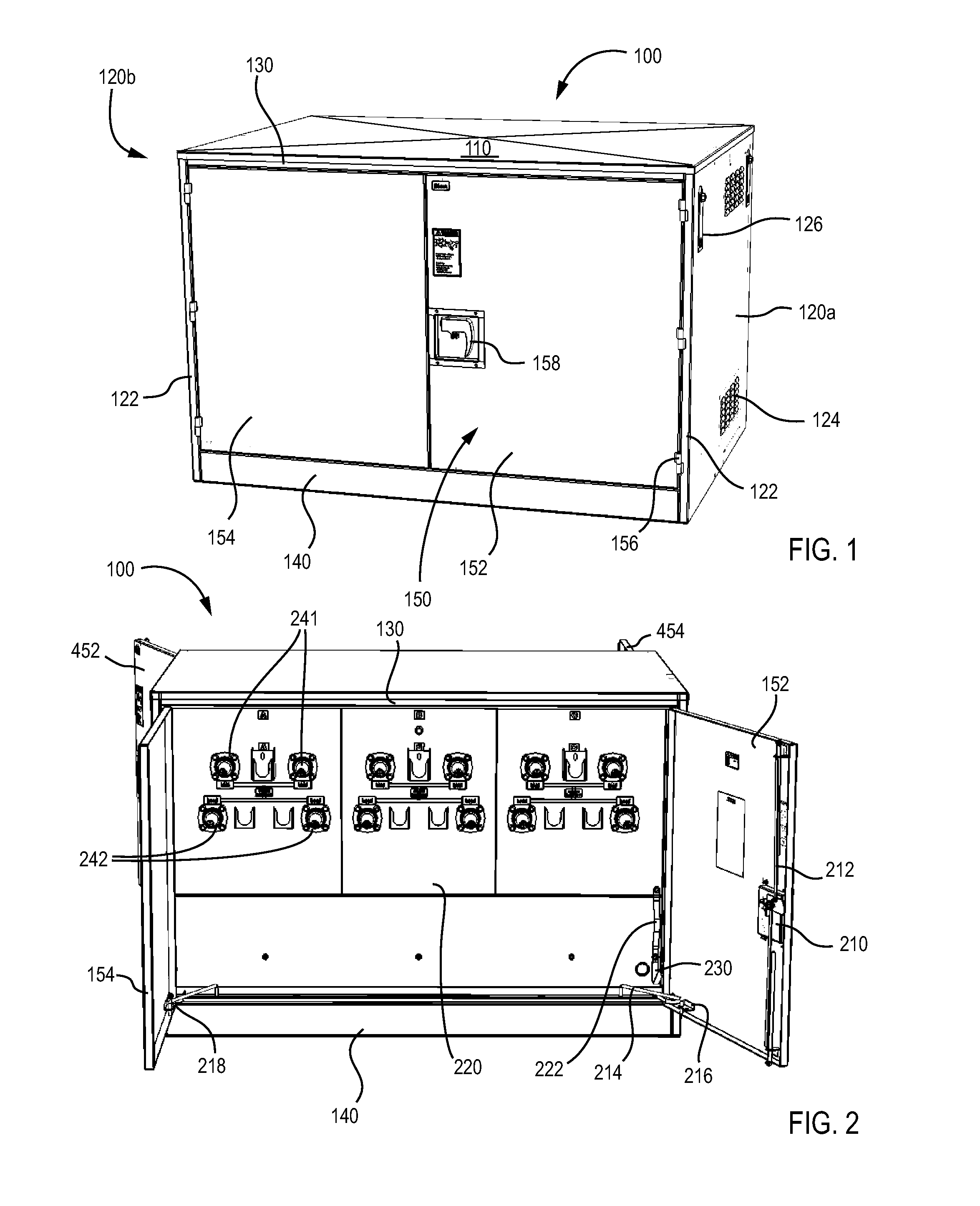 Enclosure system and method for facilitating installation of electrical equipment