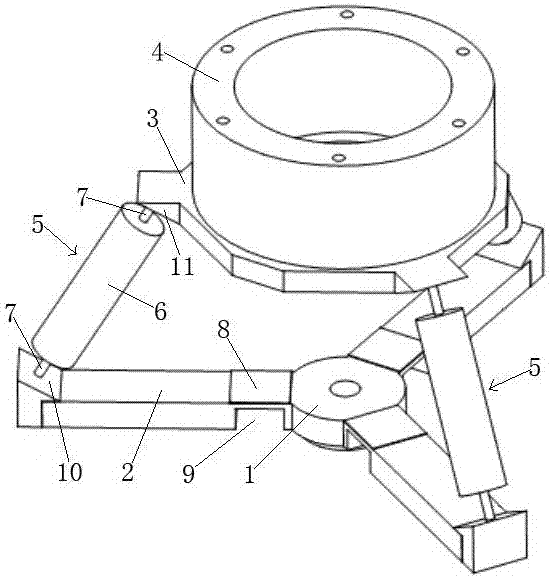 Six-dimensional piezoelectric vibration energy collector