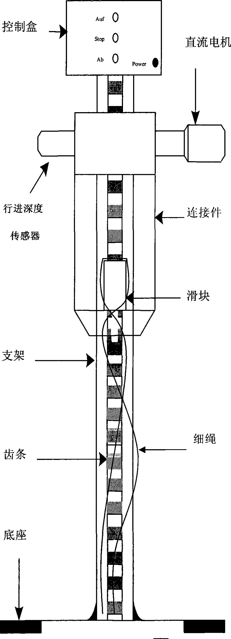 Method for measuring pulling resistance and tensile breaking strength of plant and device