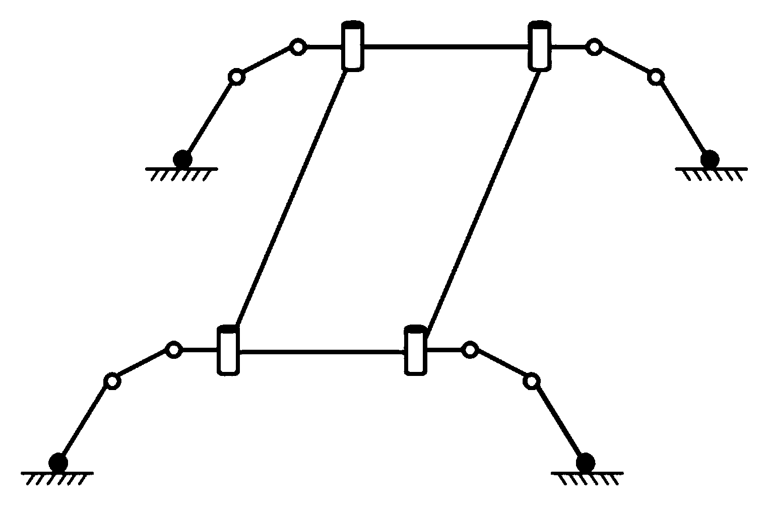 Balance control method of multi-leg robot