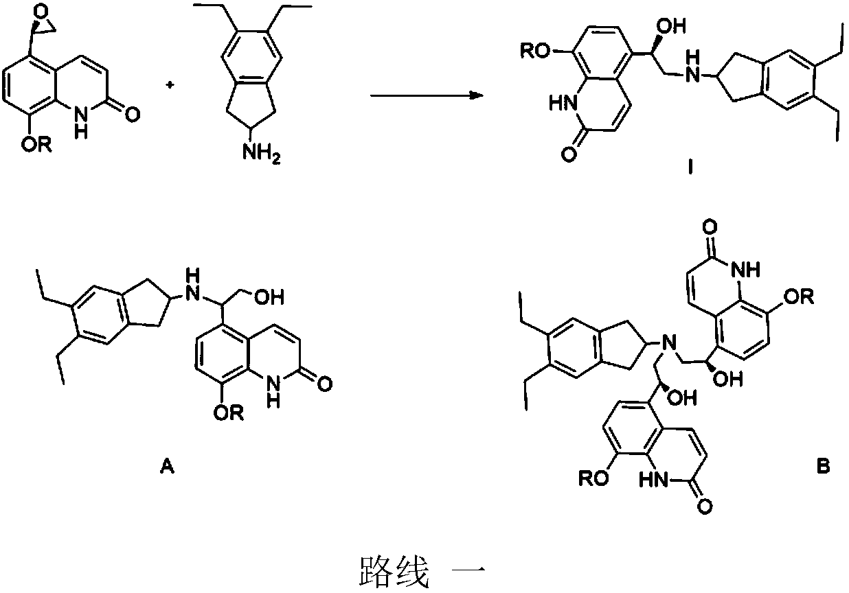 Application of carbonyl reductase and carbonyl reductase mutants in Indacaterol drug intermediates