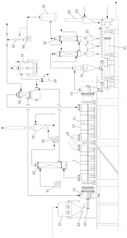 Organic-polymer waste material treating device