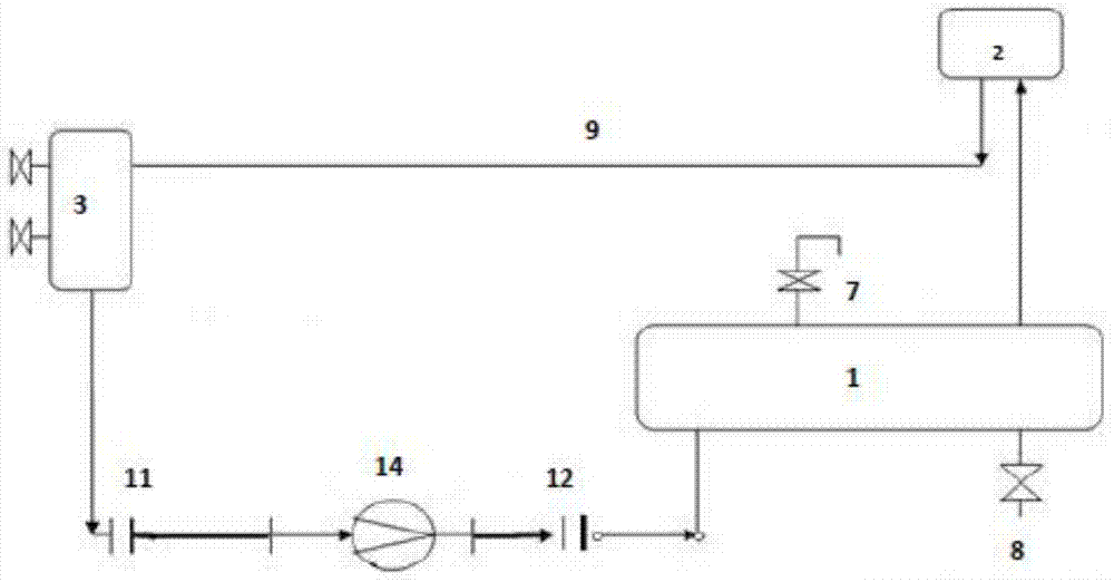 Method for removing sediments in heavy oil pipeline of spare heat medium boiler