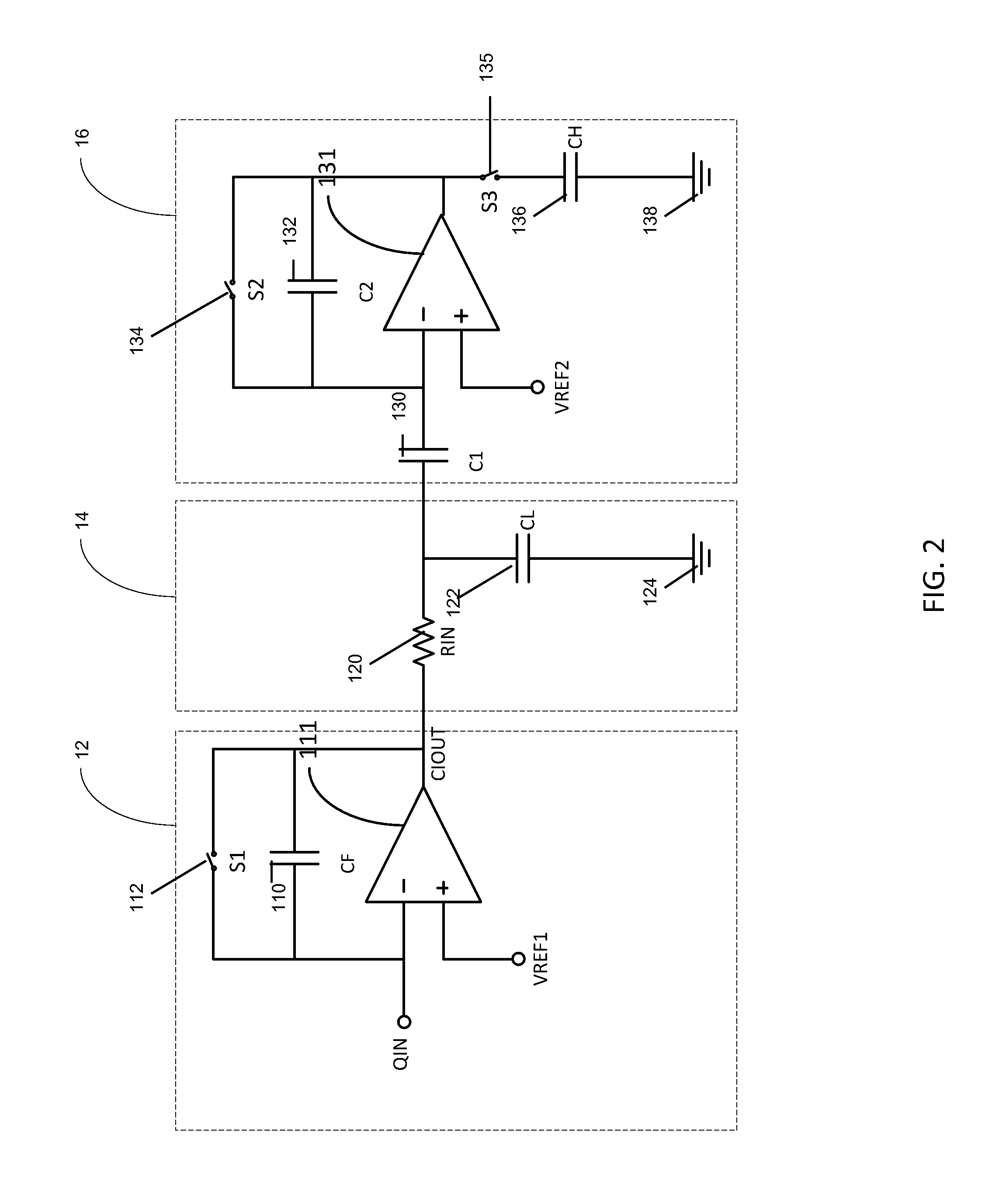 Readout integrated circuit for dynamic imaging