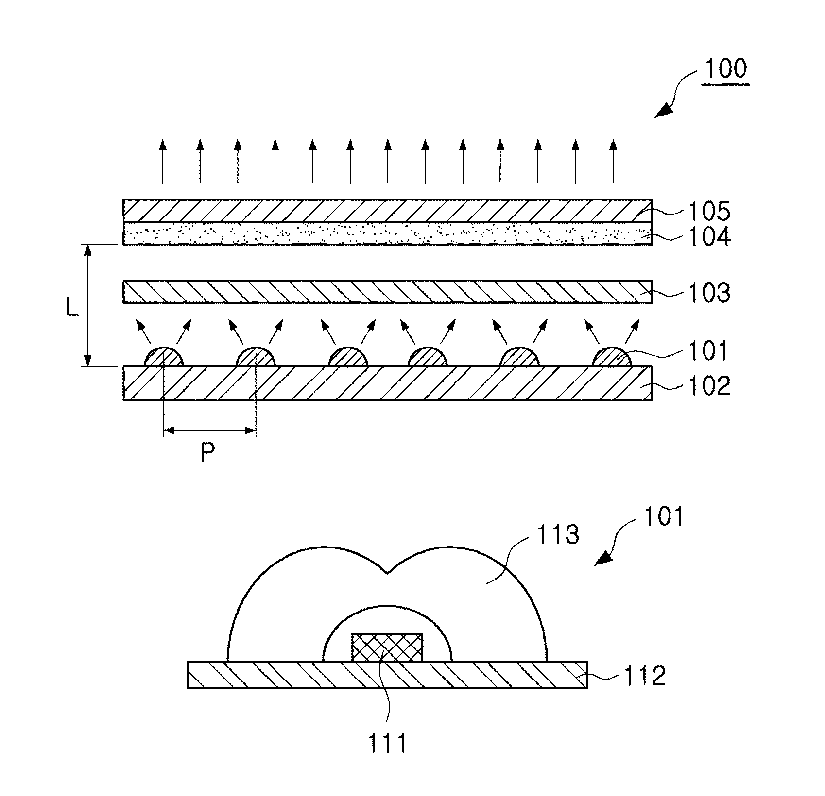 Light emitting device package, light source module, backlight unit, display apparatus, television set, and illumination apparatus