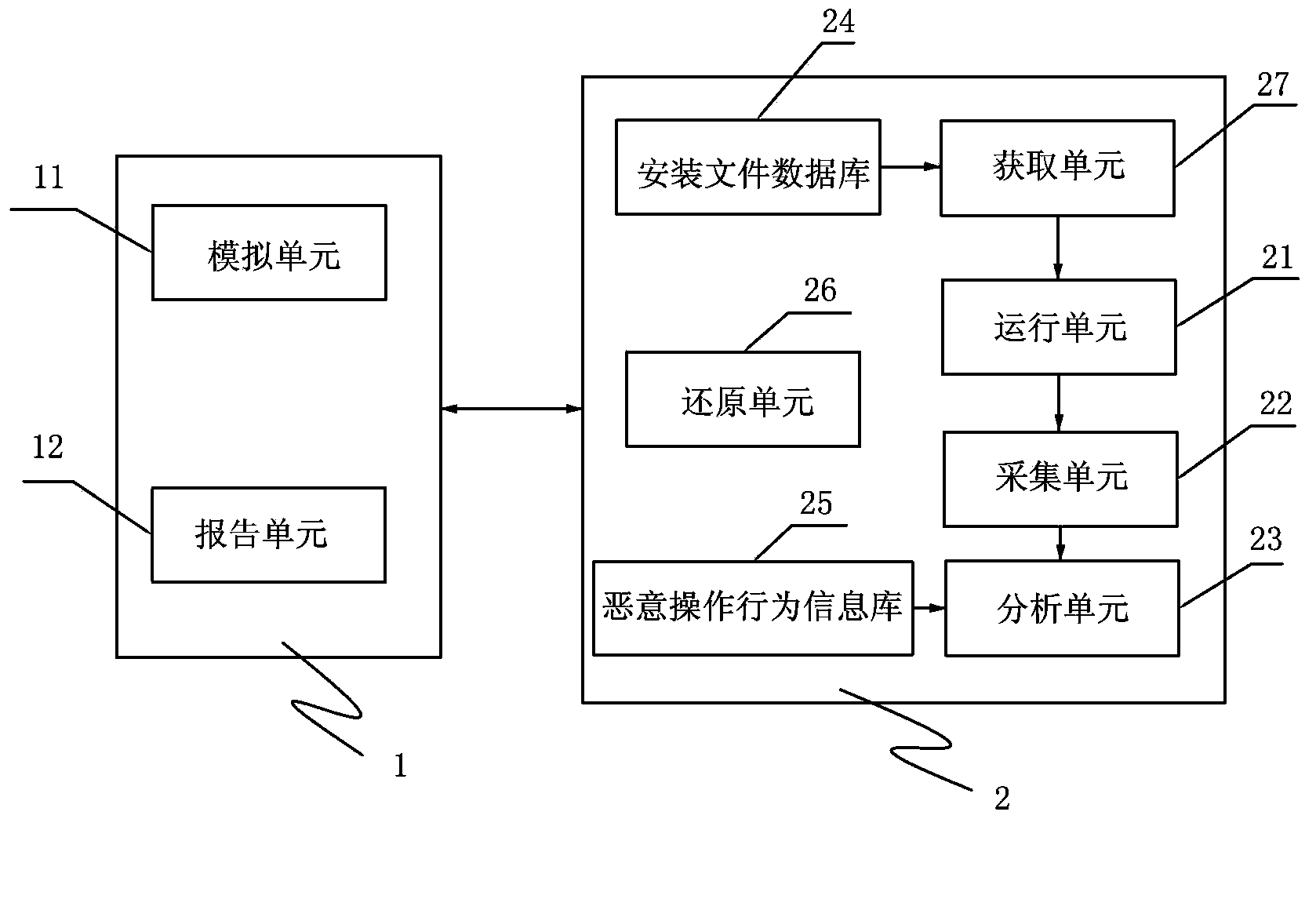 Virtual installing device and method for mobile phone programs
