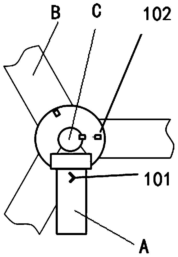 Wind turbine blade aerodynamic balance monitoring and adjustment system and monitoring and adjustment method