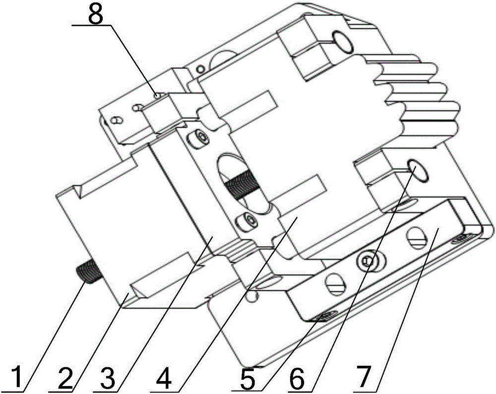 Rotating shaft locking device of transmission mechanism