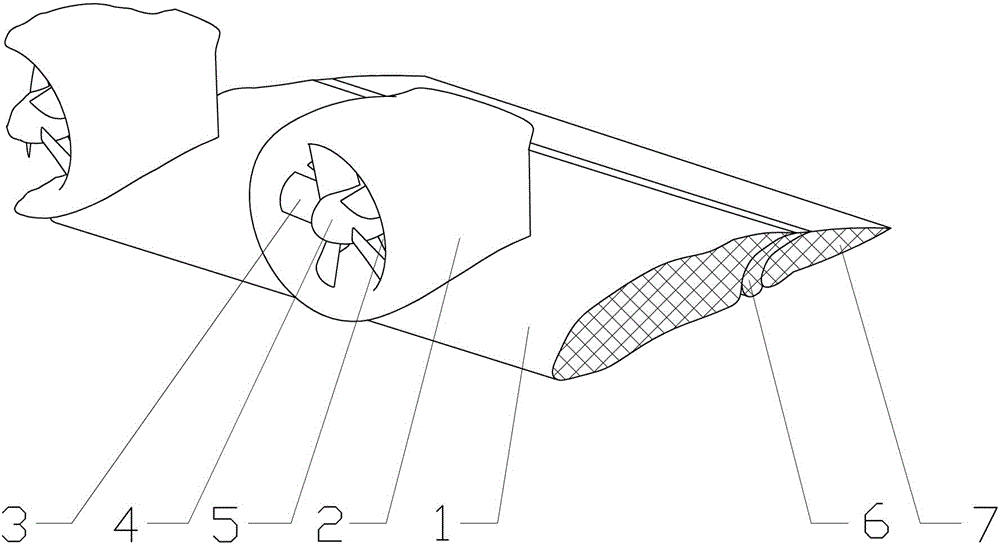 Distributed type electric ducted fan flap lifting system and hovercar thereof