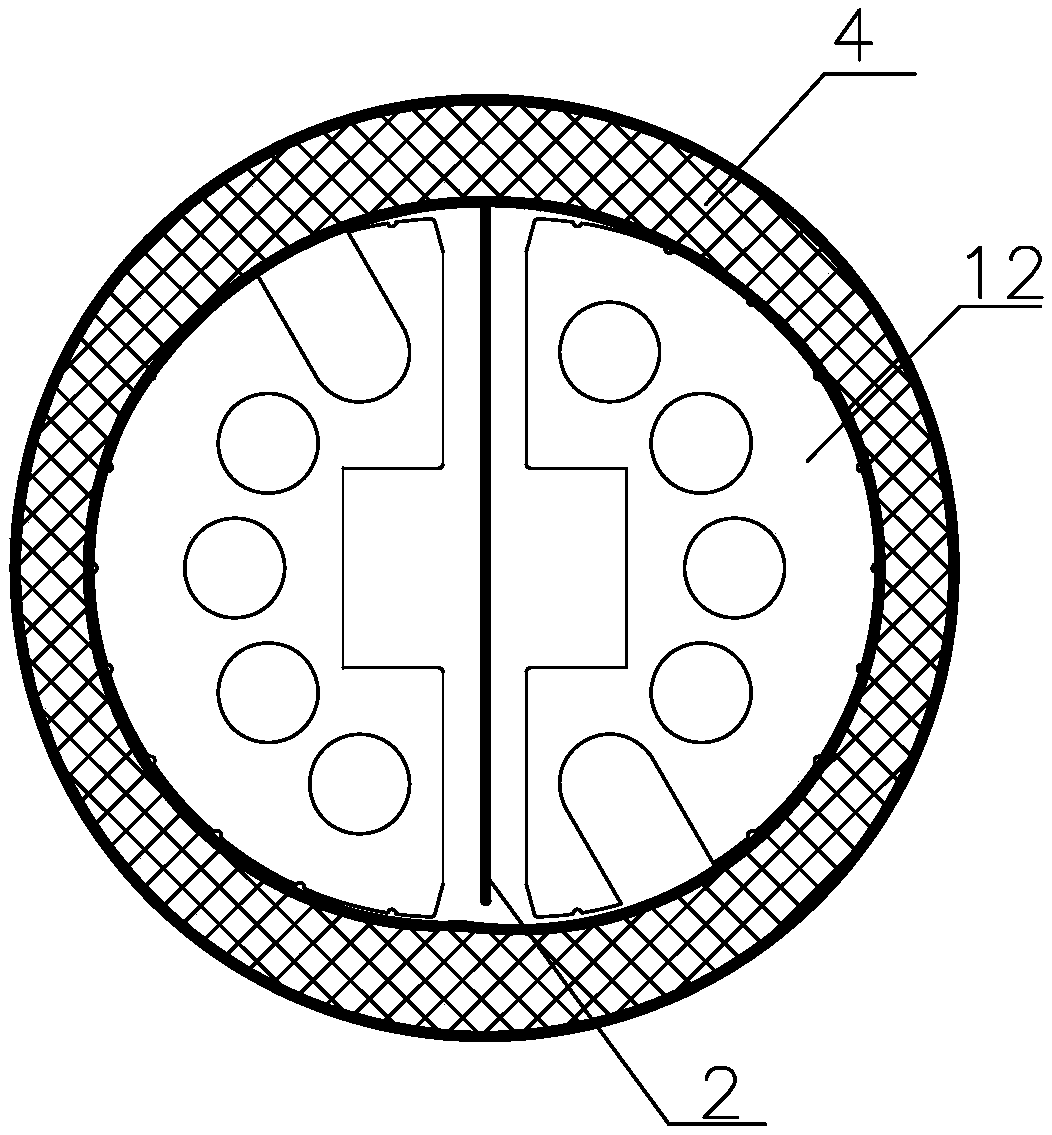 Winding needle capable of improving deformation of coiled cell and winding method