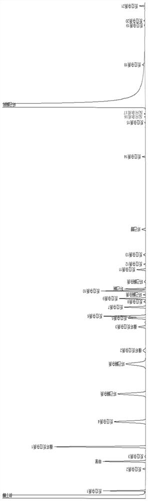 Method for detecting industrial ammoximation reaction liquid of caprolactam