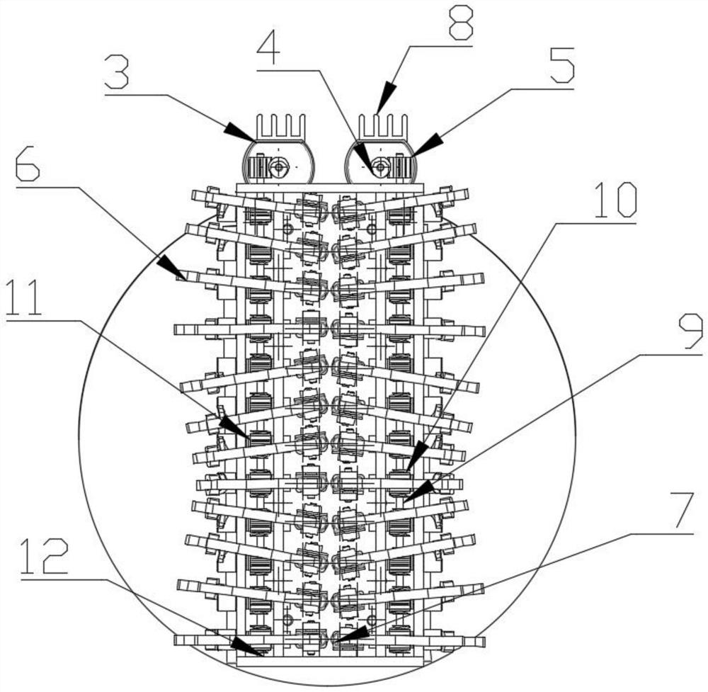 Novel robot capable of bearing articles for education