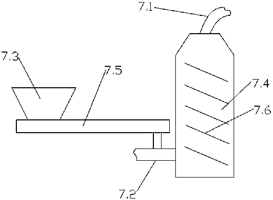 A device and method for treating hazardous waste from low-zinc-containing steelmaking and producing nano-zinc oxide