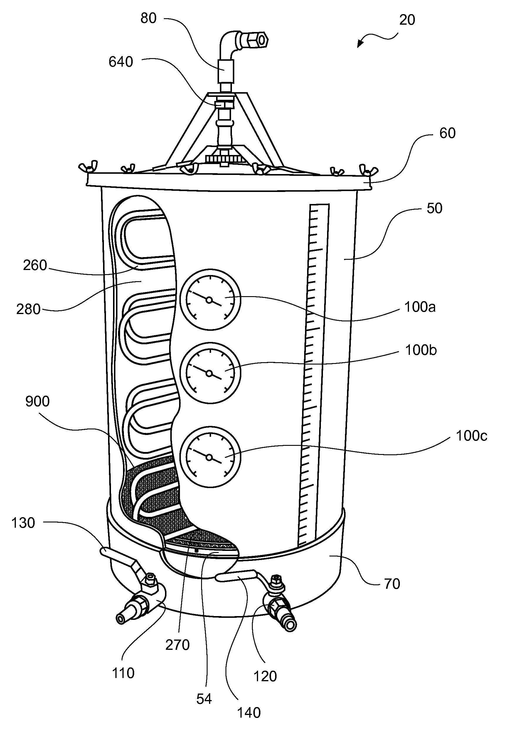 Mash/lauter tun and method of use thereof