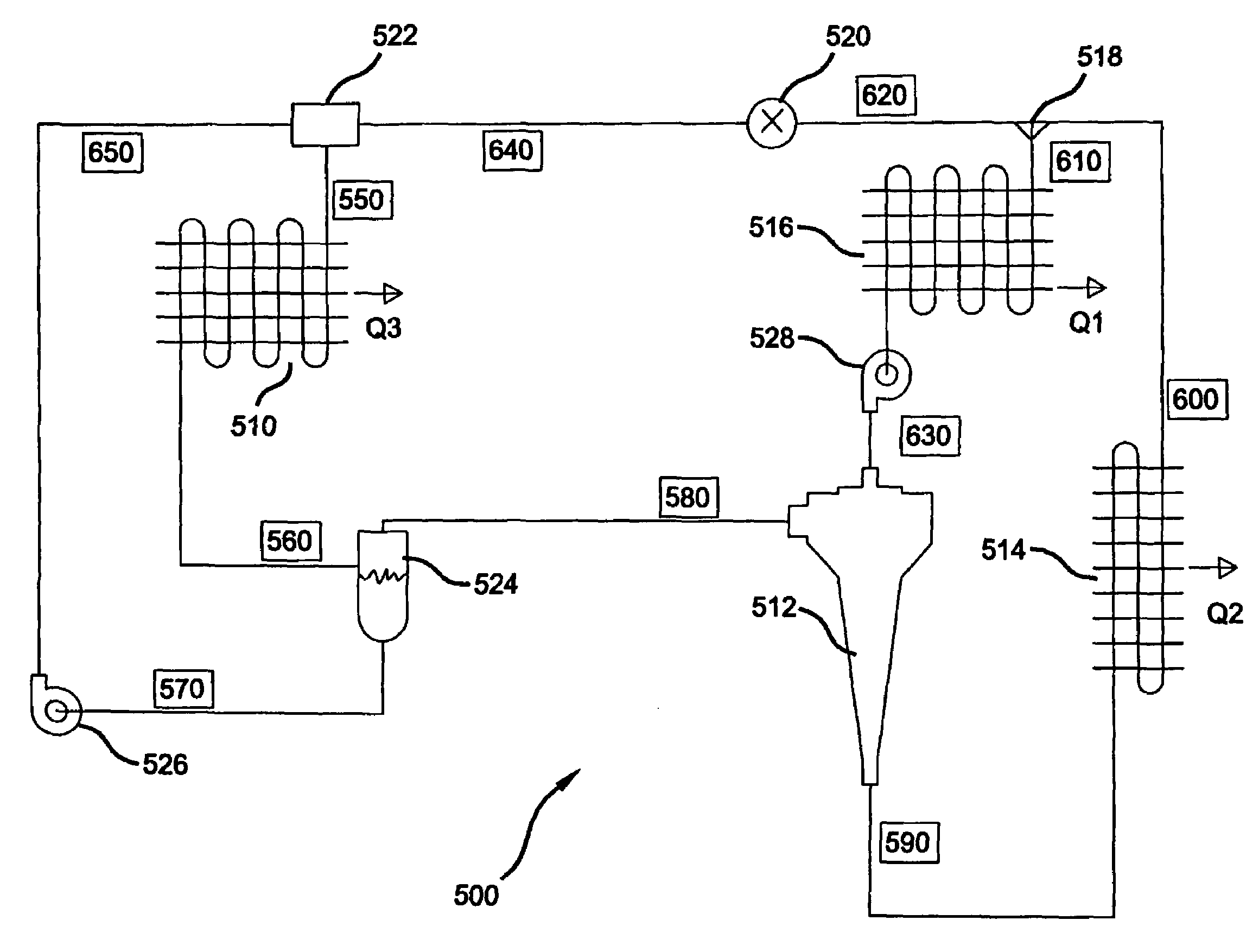 Supersonic vapor compression and heat rejection cycle