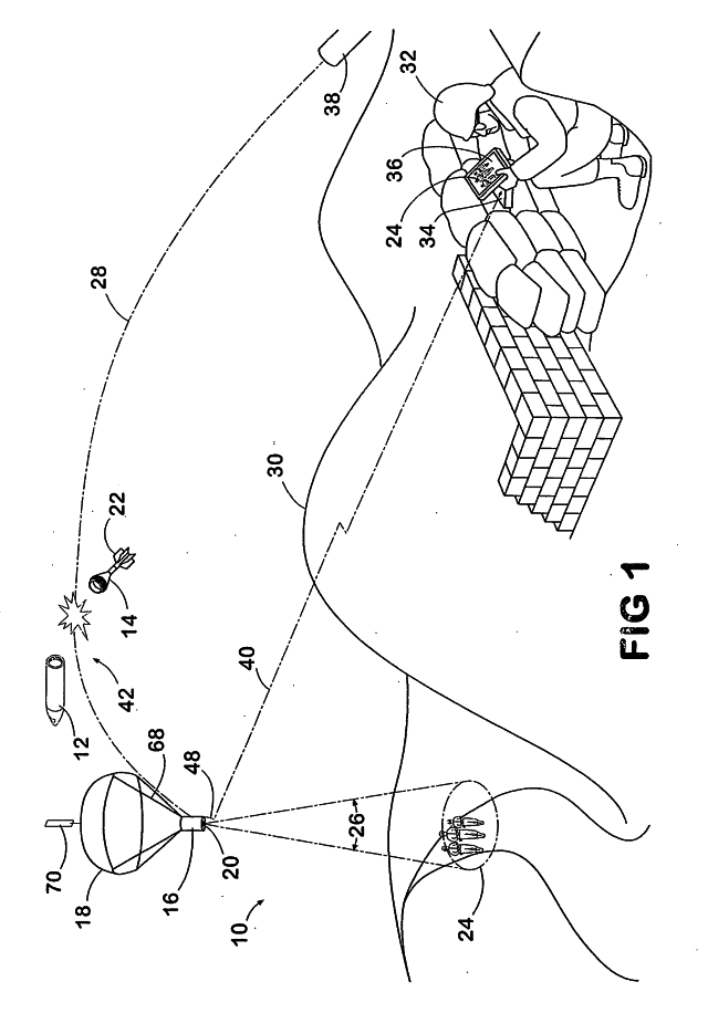 Projectile and System for Providing Air-to-Surface Reconnaissance