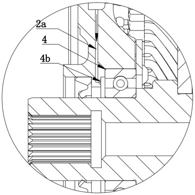 Oil-cooled flat wire motor with cooling three-phase lead