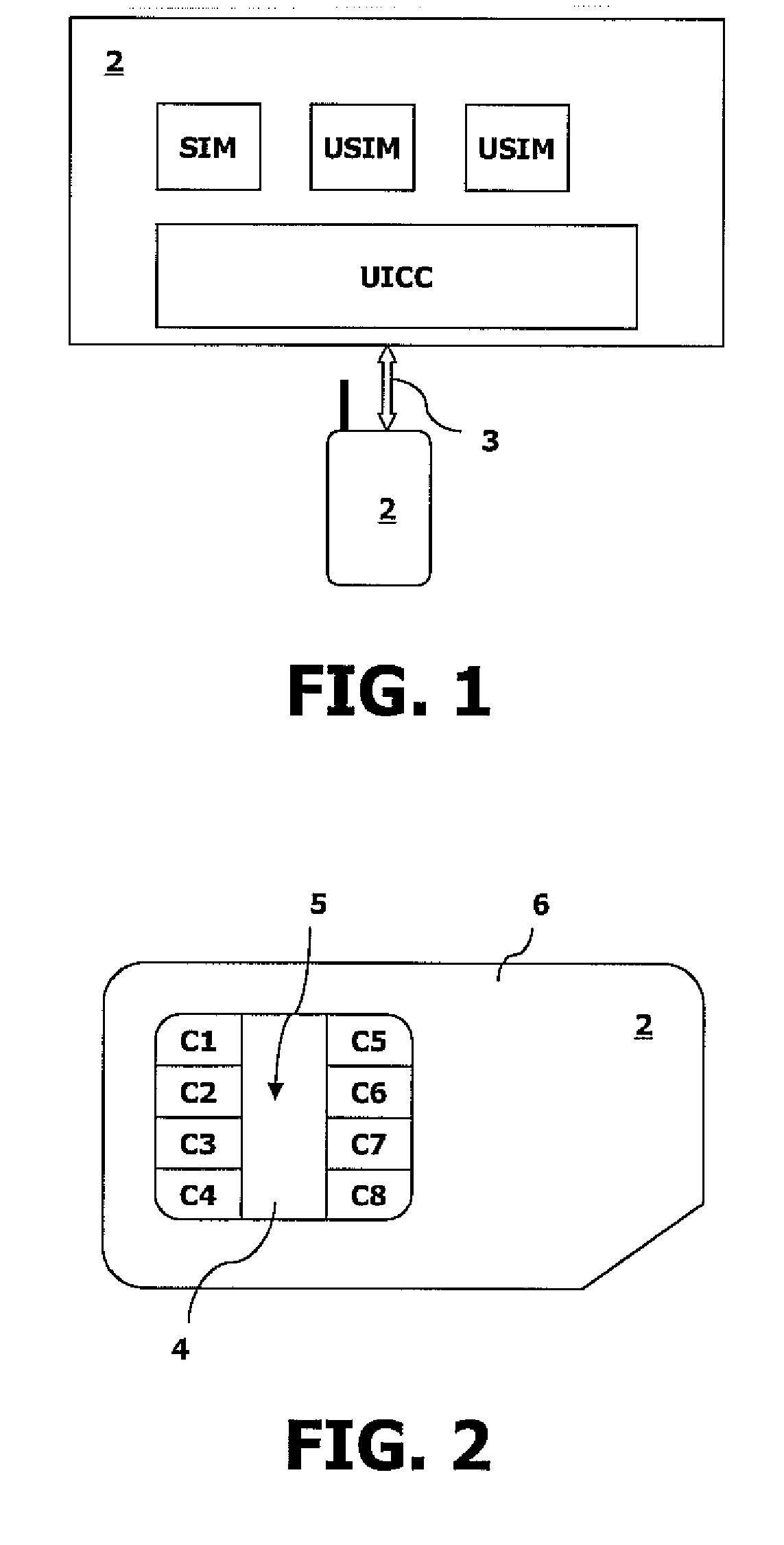 Method for a more efficient use of an interface between a smart card and a device, associated smart card and device