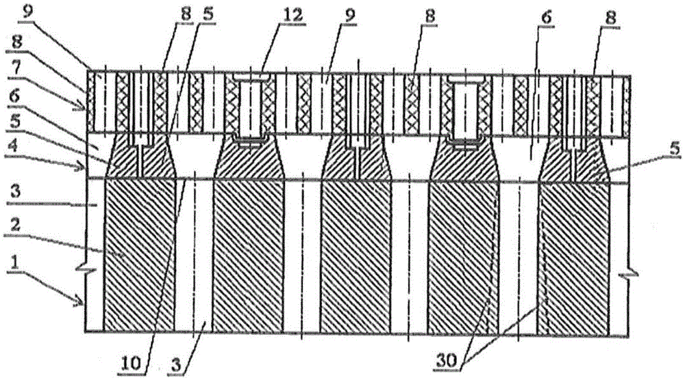 A checker brick hot stove grate board device