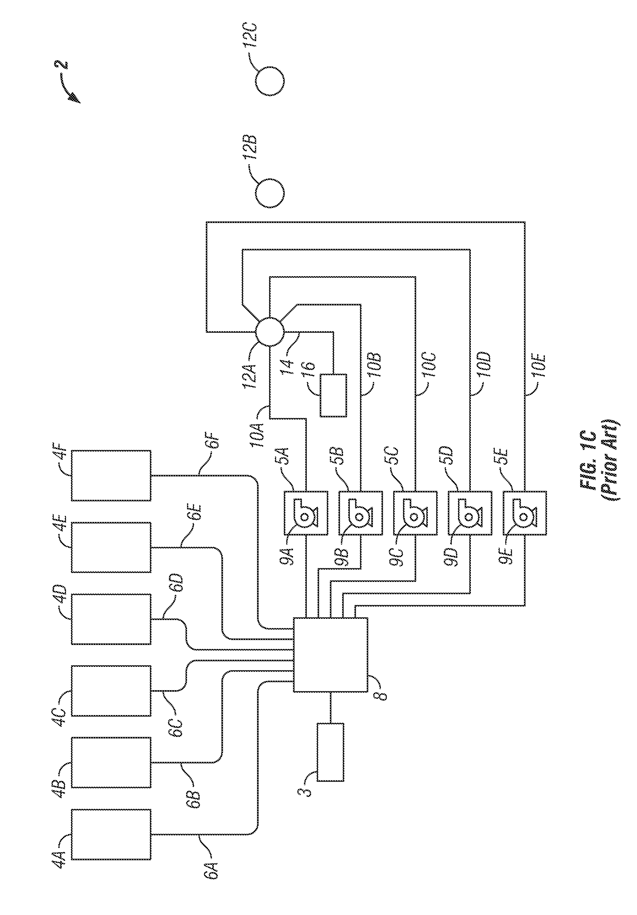 Adjustable support system for manifold to minimize vibration