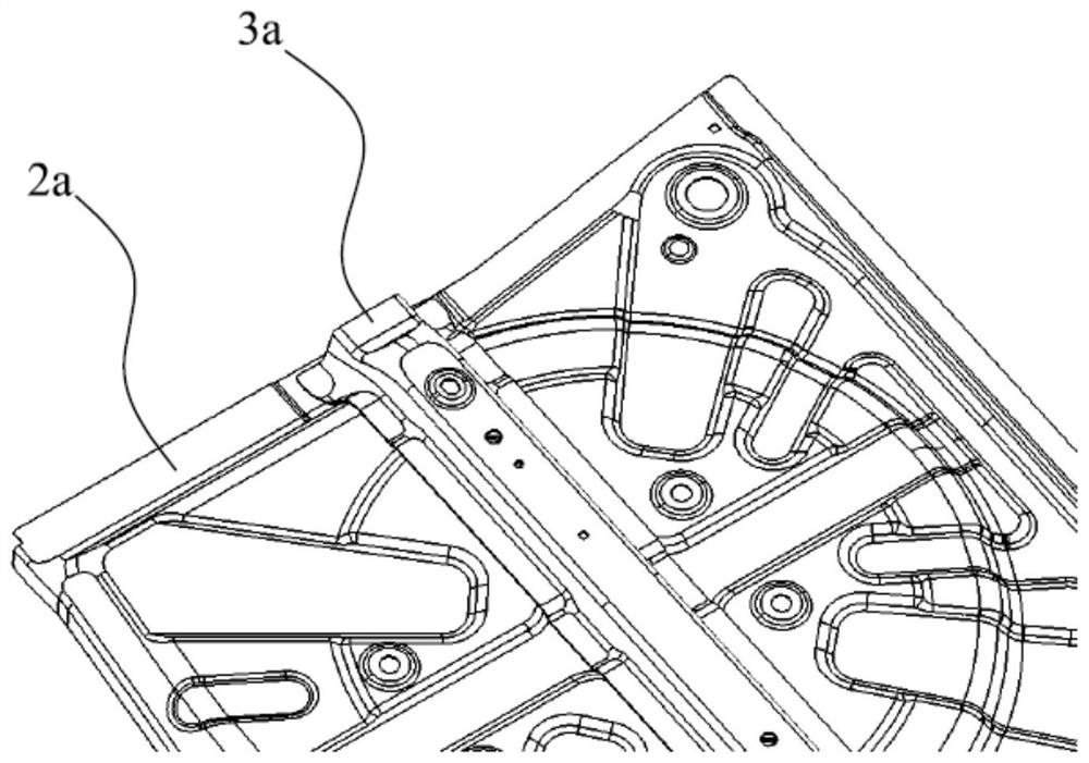 Rear floor frame and vehicle body rear structure