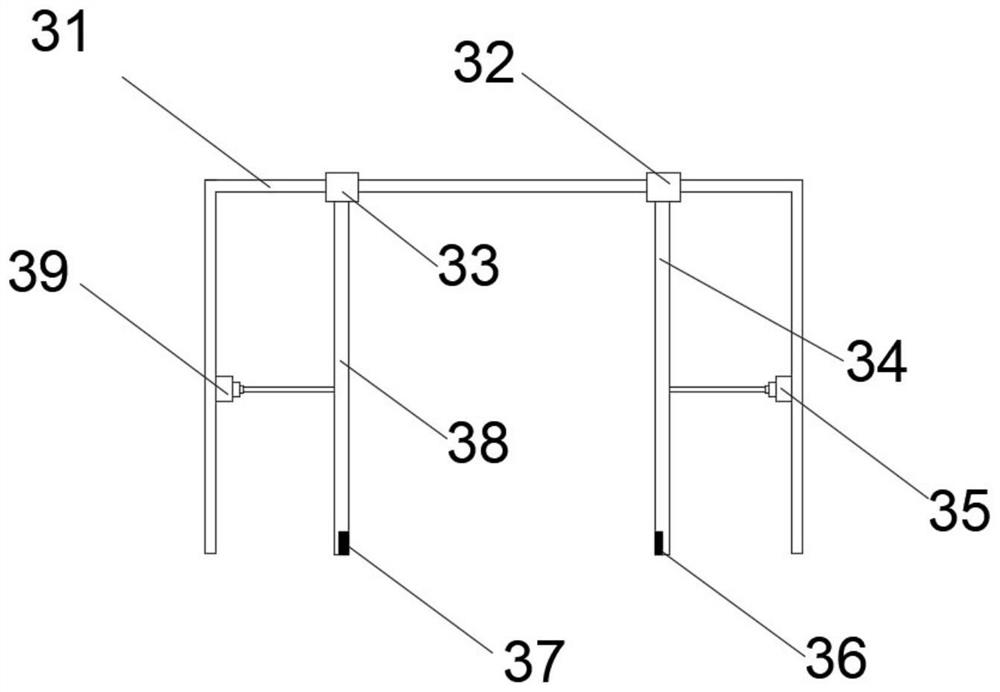 Sample container storage device for medical examination