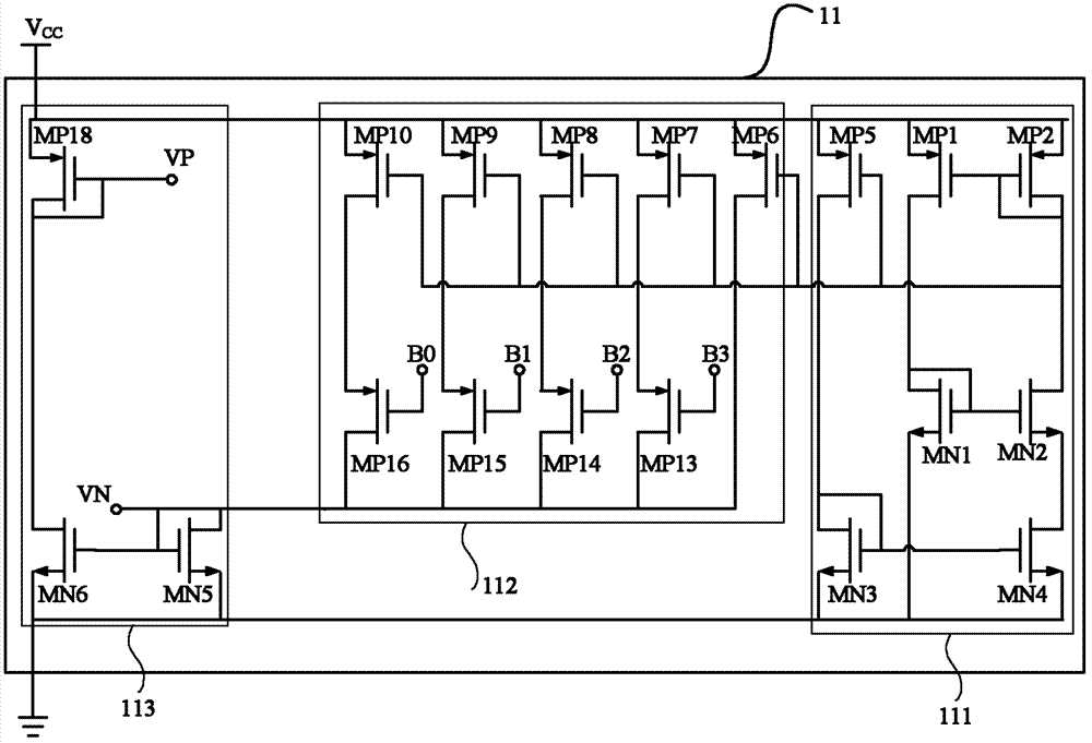 Low-power consumption oscillating circuit