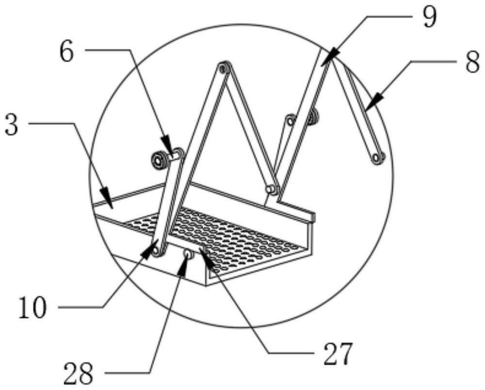 A water surface duckweed salvage machine