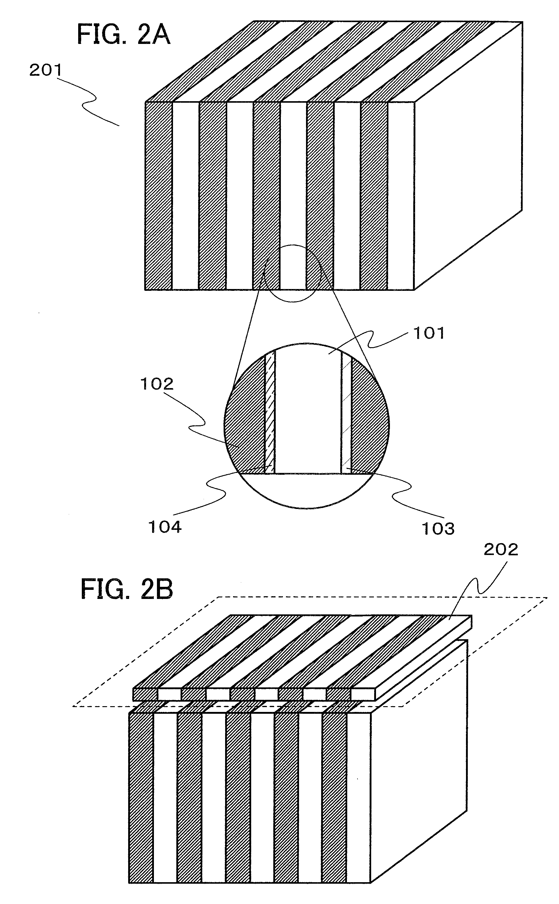 Method of manufacturing a semiconductor device including a semiconductor substrate with stripes of different crystal plane directions