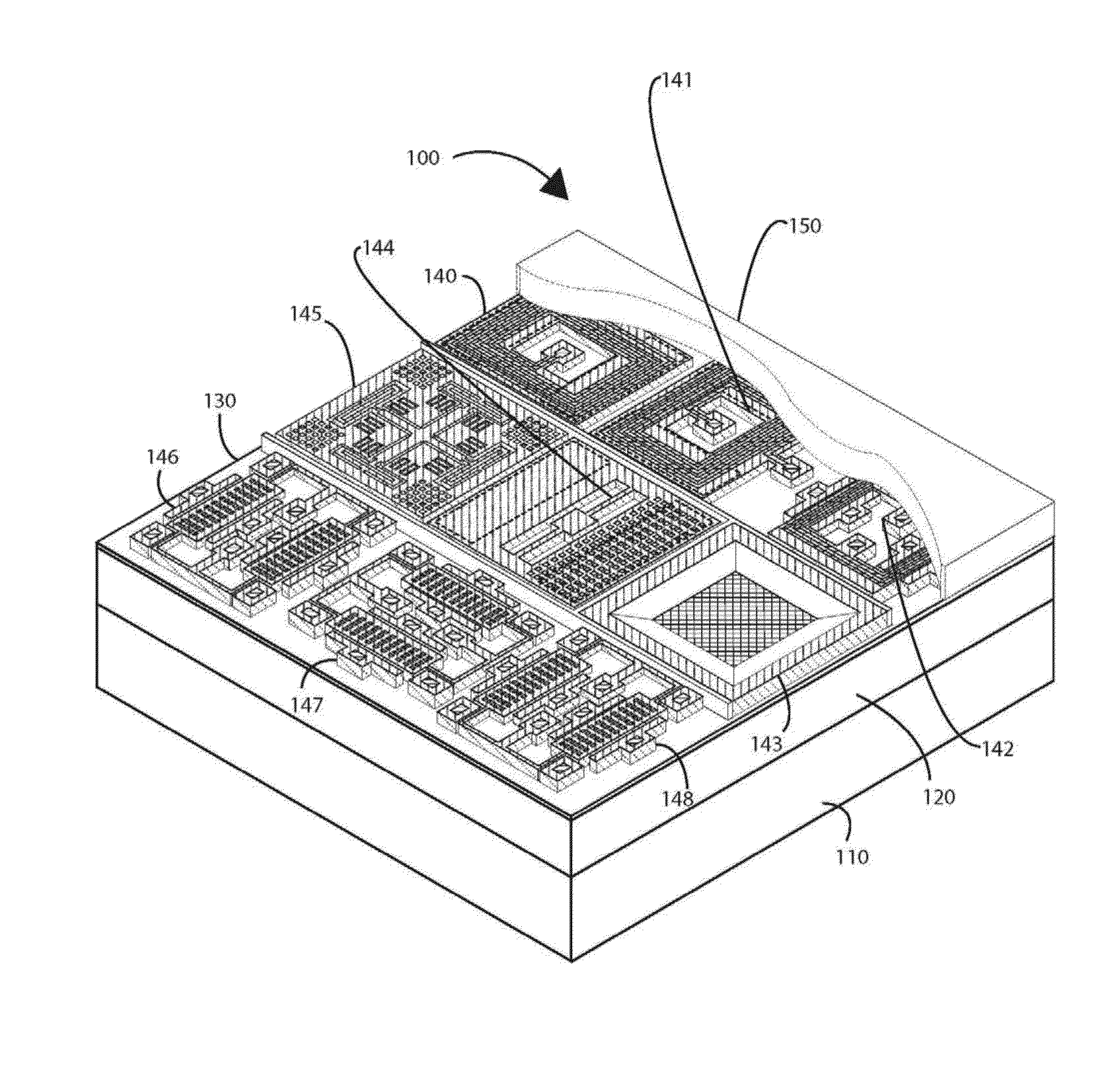 Multi-axis integrated MEMS devices with CMOS circuits and method therefor
