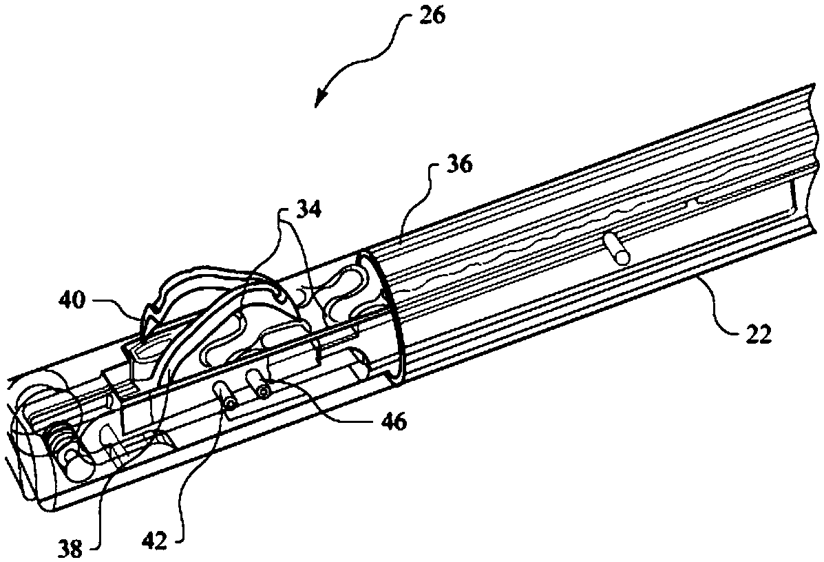 Laparoscopic suture device with stripper plate