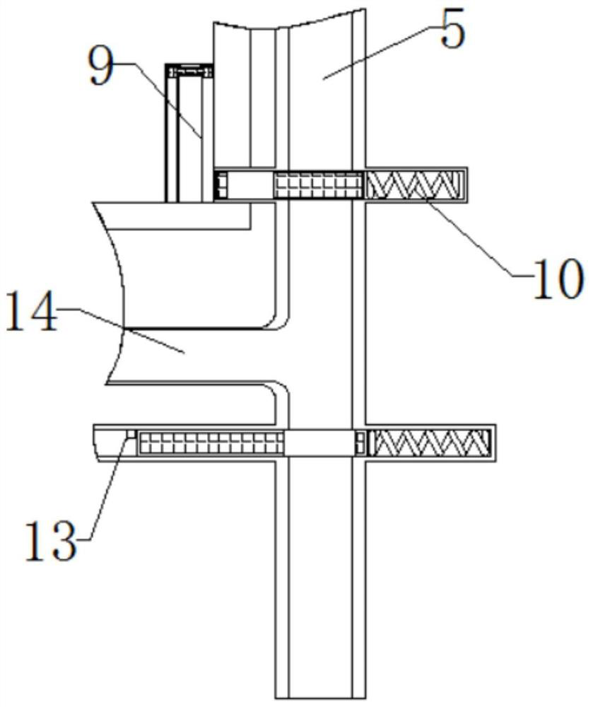 Biological cell culture device capable of achieving rapid and automatic tightening, cleaning and drying and alcohol disinfection