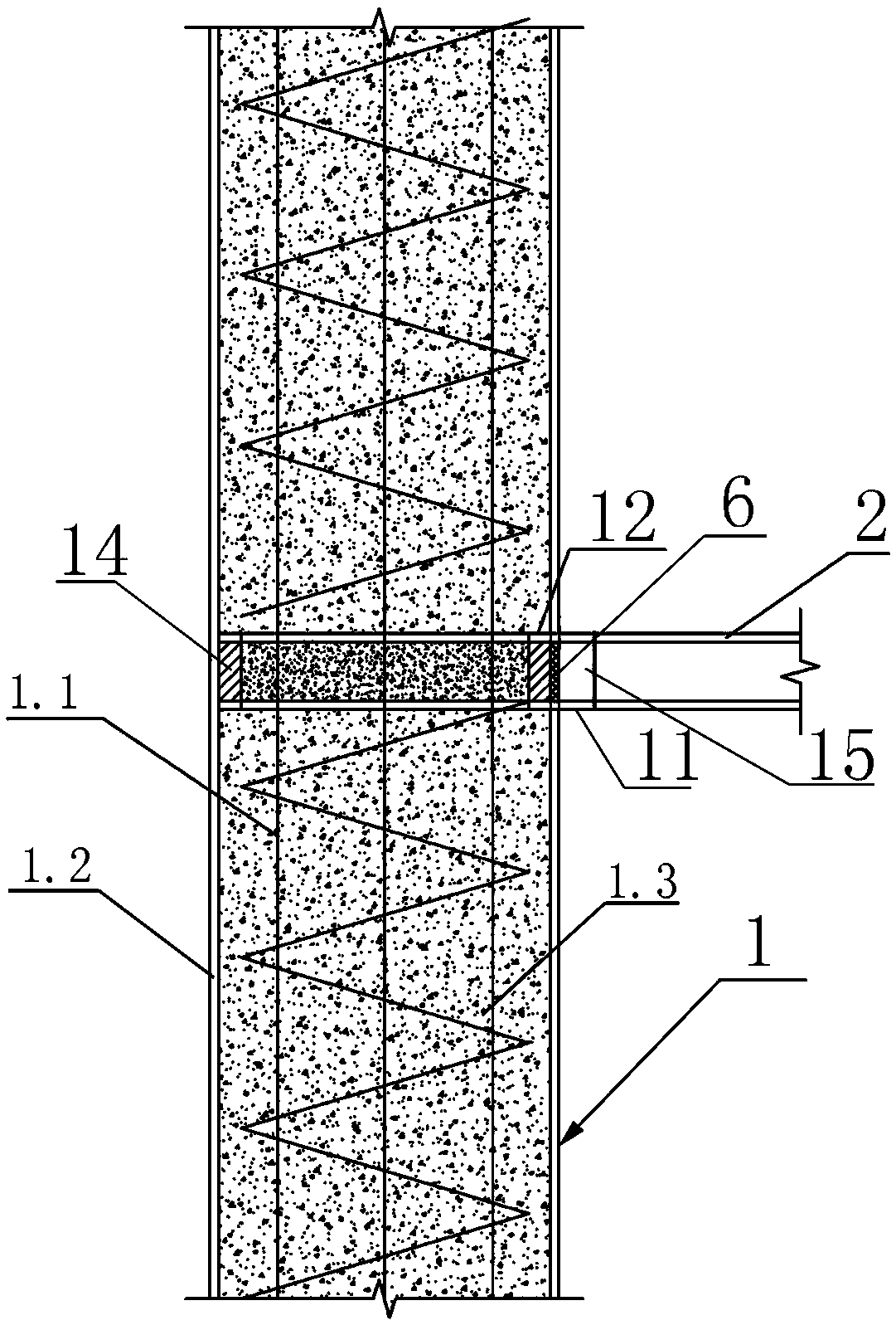 Reinforced cold-bent concrete-filled steel tube column, structure system and construction method