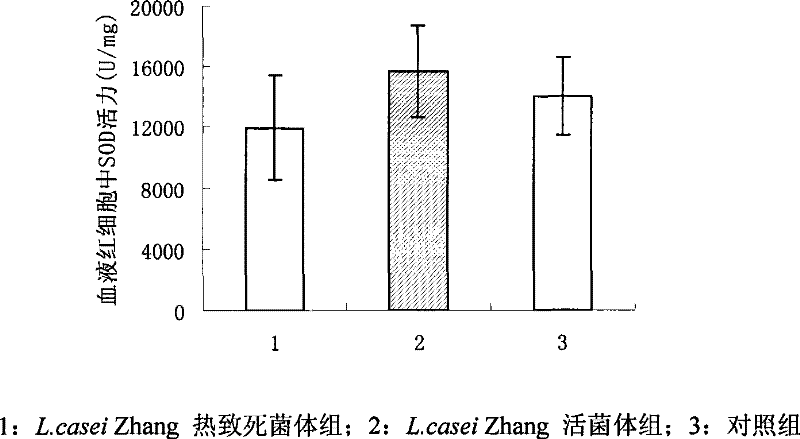 Applications of lactobacillus casei for antioxidation