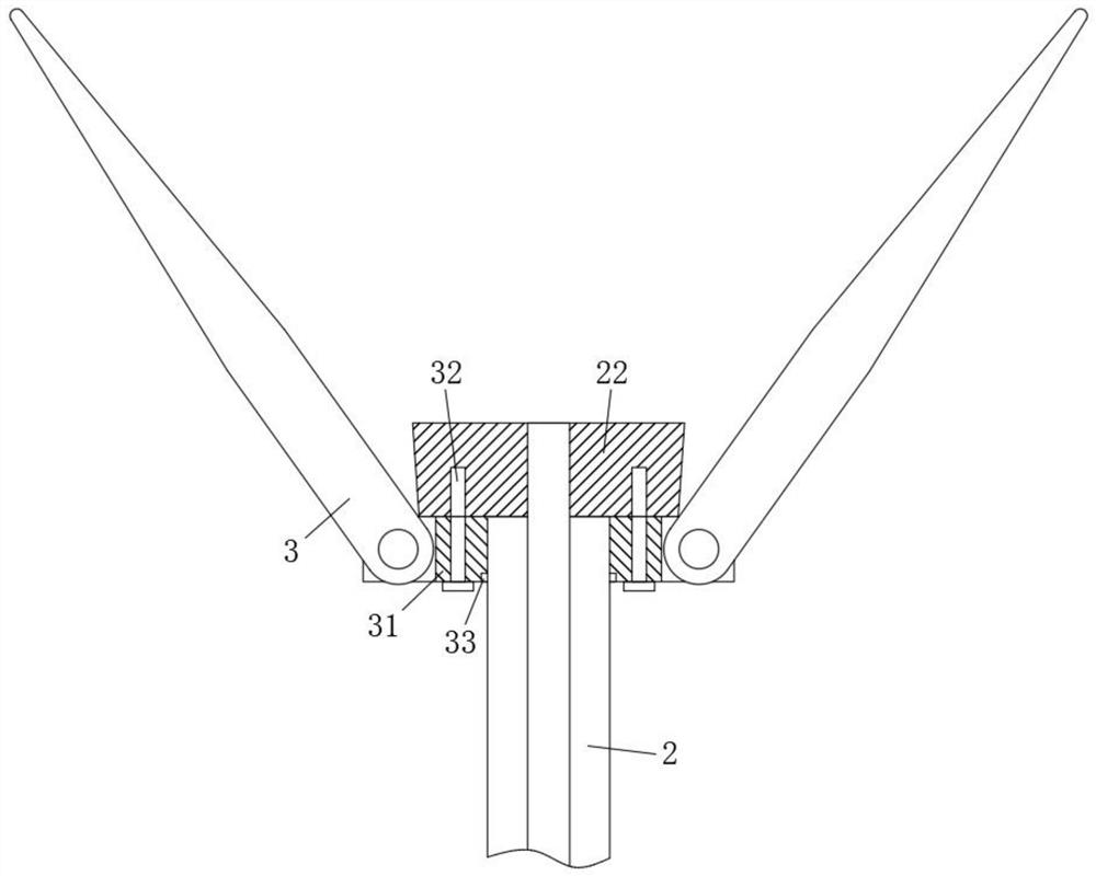 Passive corona field lightning dispeller for high-speed rail