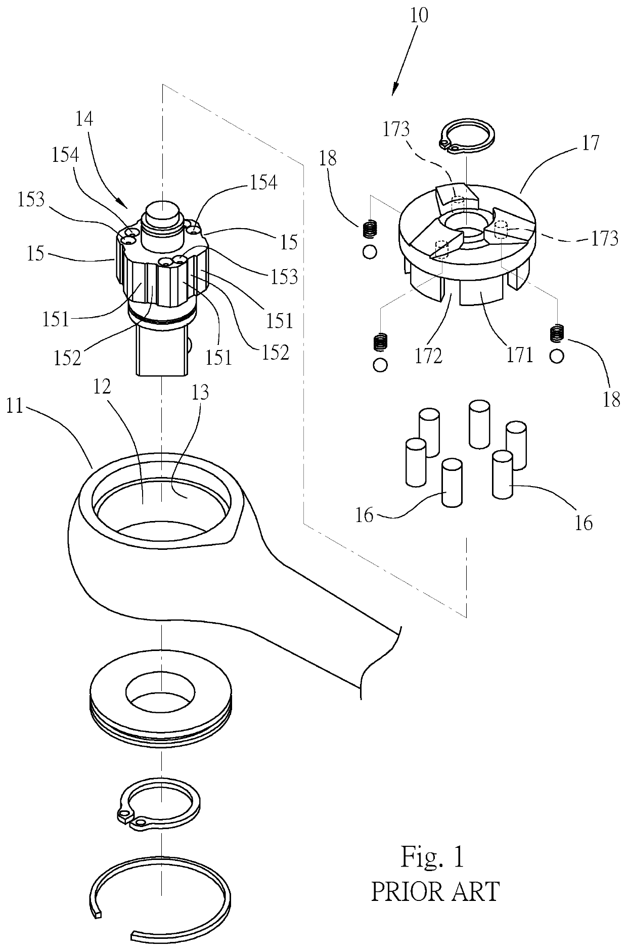 Roller wrench