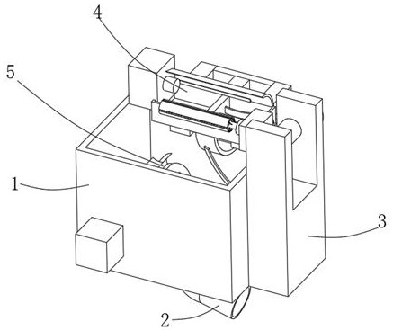 Water softening device for sewage treatment