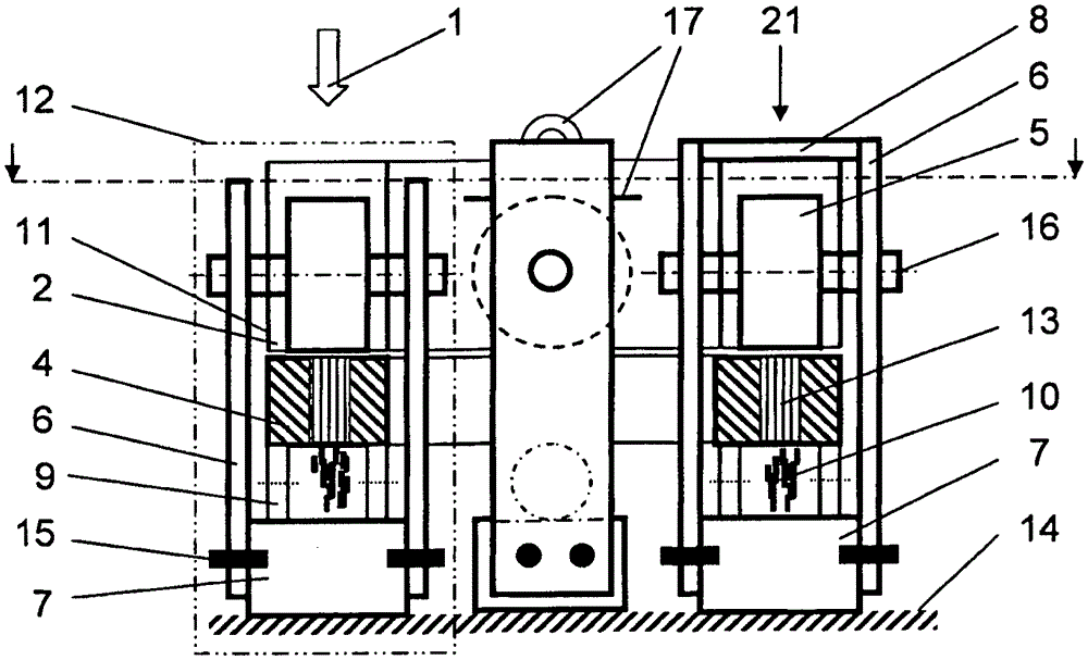 Granulators for the production of granules