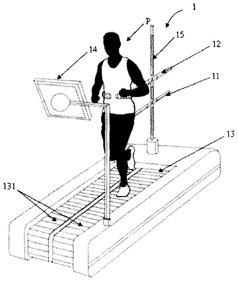 Rehabilitative walking exerciser