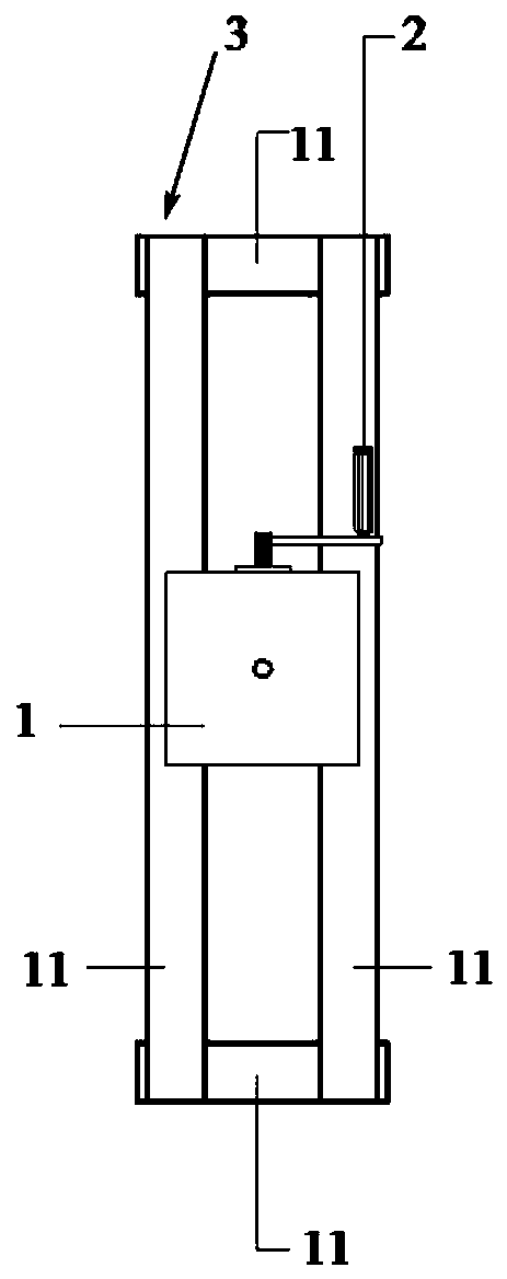 Tool type masonry flexural strength test lateral loading device