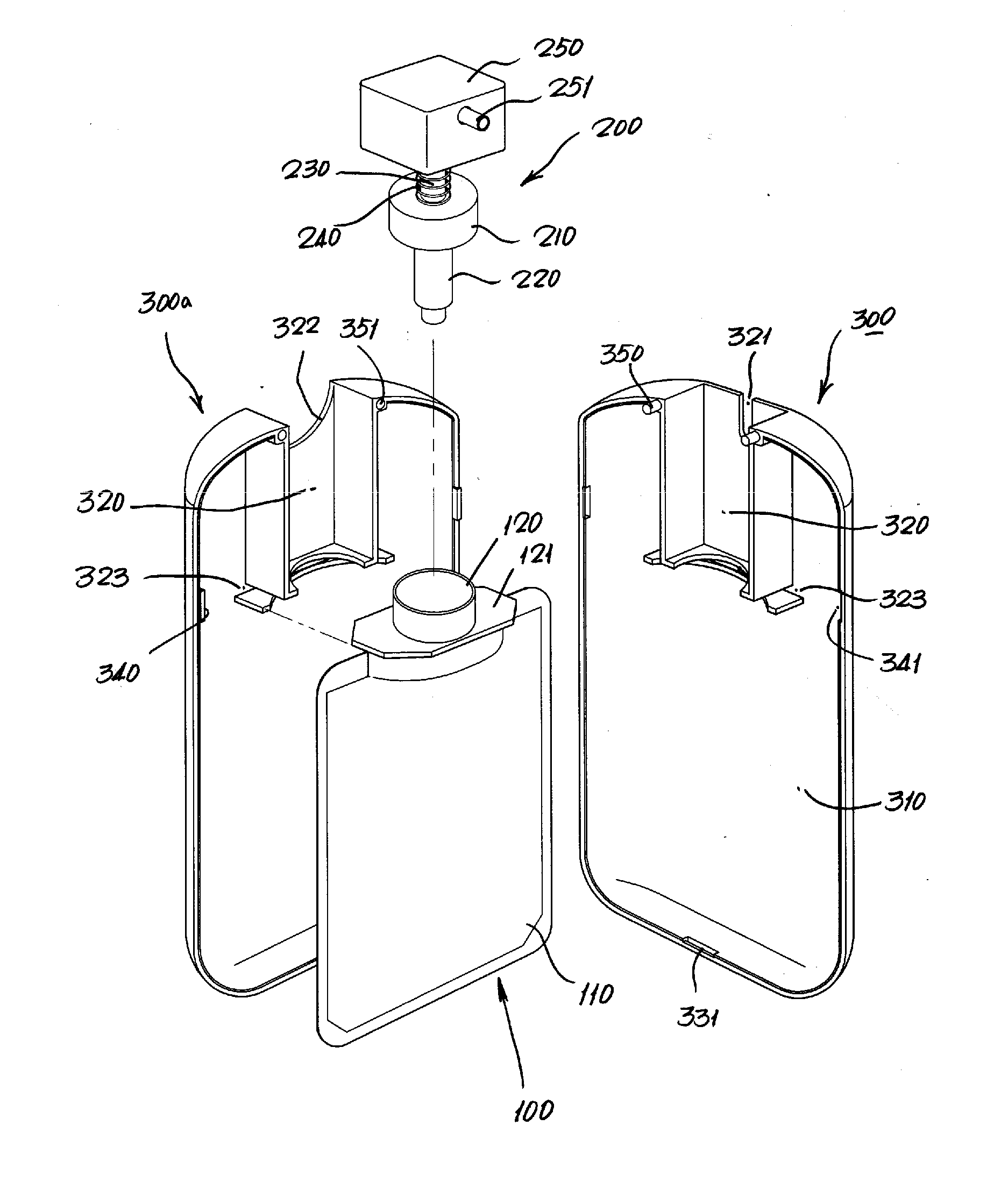 Openable cosmetic case of dual structure protecting tube