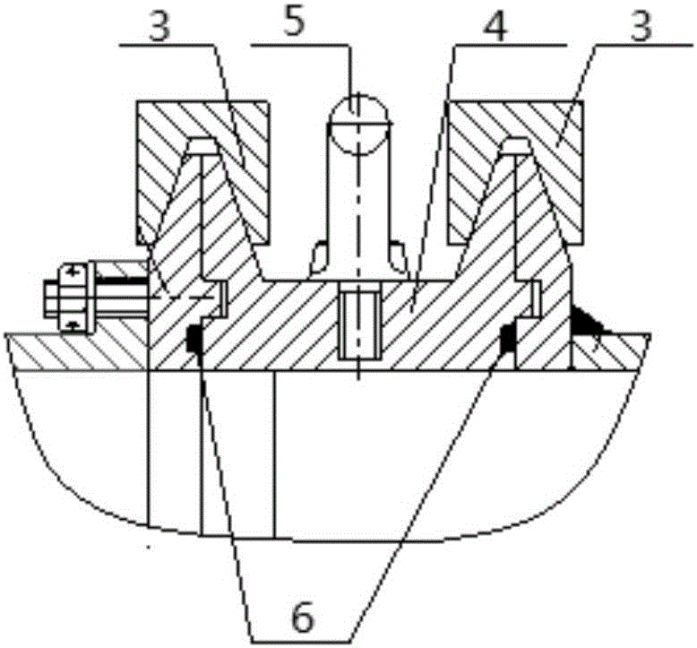 Inlet distortion device of aircraft engine