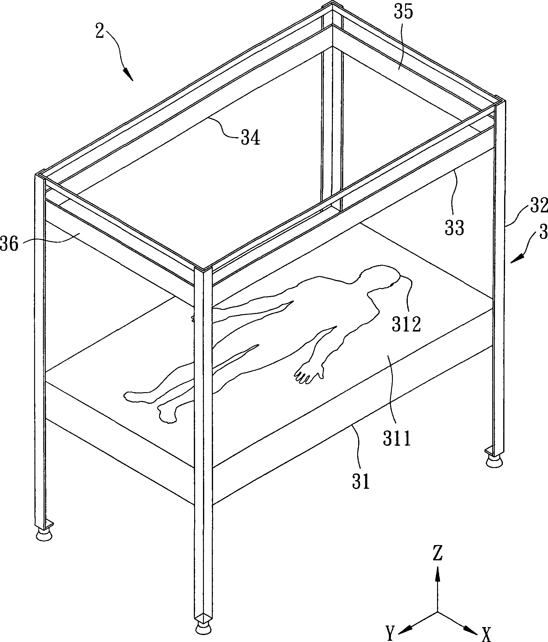 Machine for massaging acupuncture points of human body and massage method thereof
