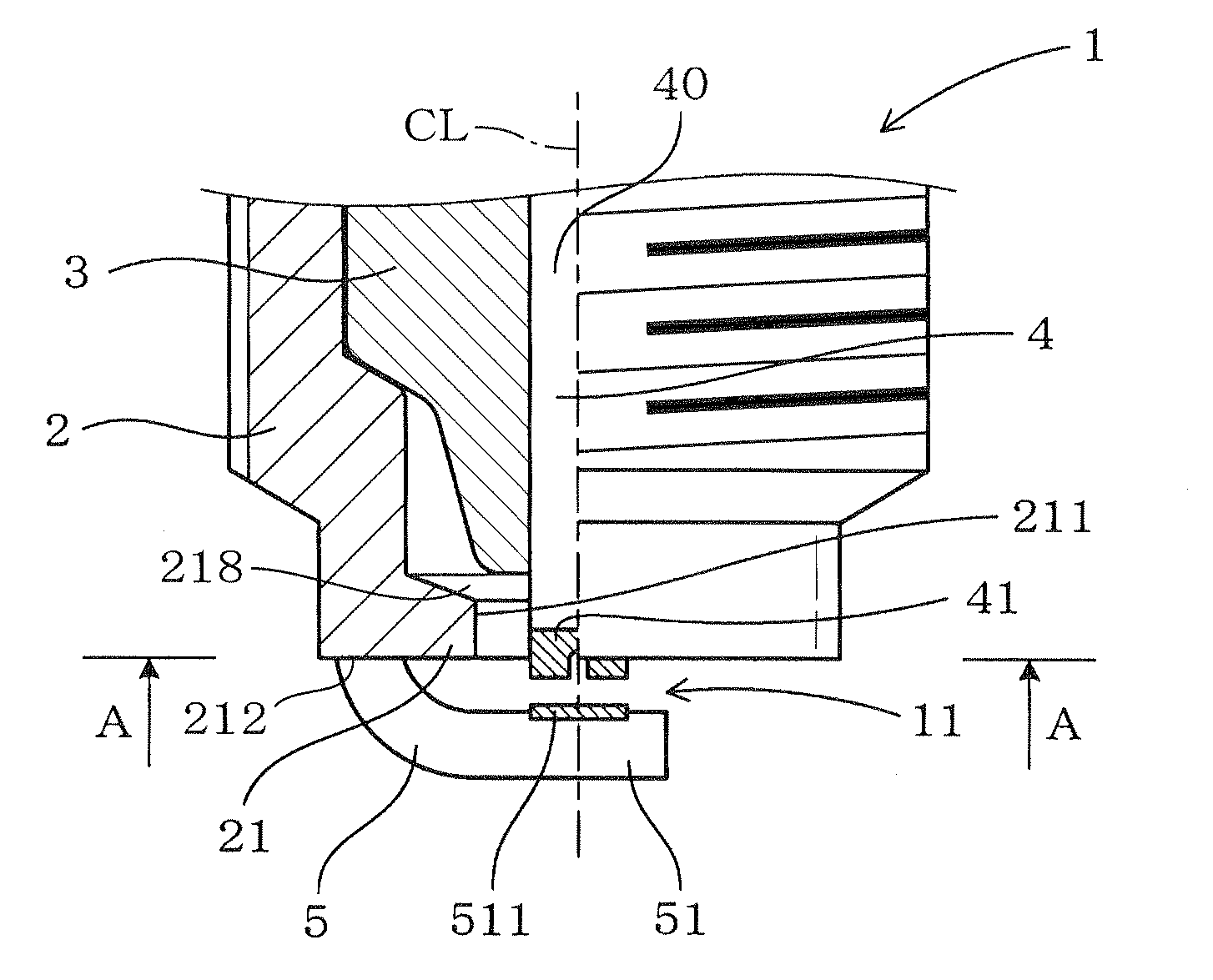 Spark plug designed to increase service life thereof