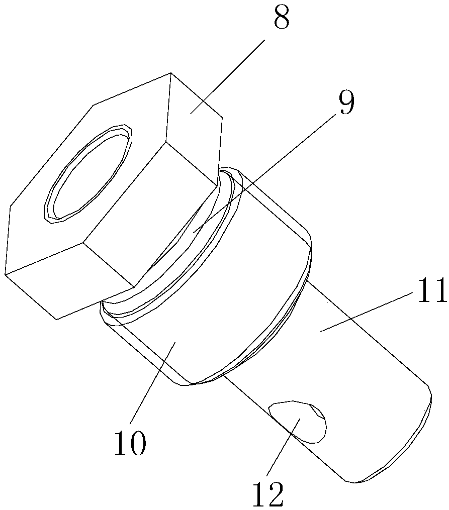 An air intake joint and an internal unloading device for an automobile air compressor