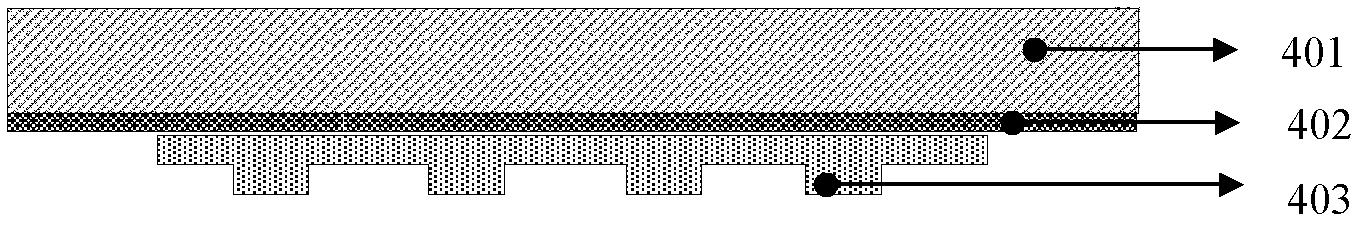 Device and method for large-area nano imprinting photoetching