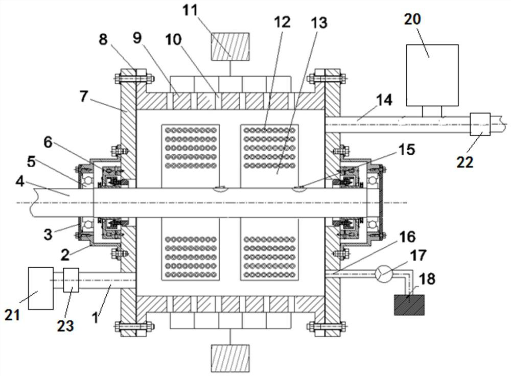 Hydrodynamic cavitation-ultrasonic cavitation-oxidation coupled process and device for cleaning and regeneration of activated carbon