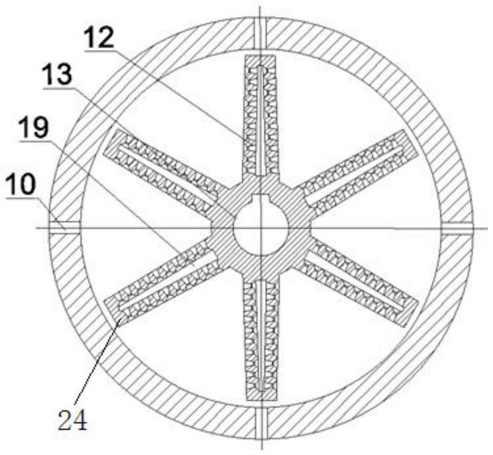 Hydrodynamic cavitation-ultrasonic cavitation-oxidation coupled process and device for cleaning and regeneration of activated carbon