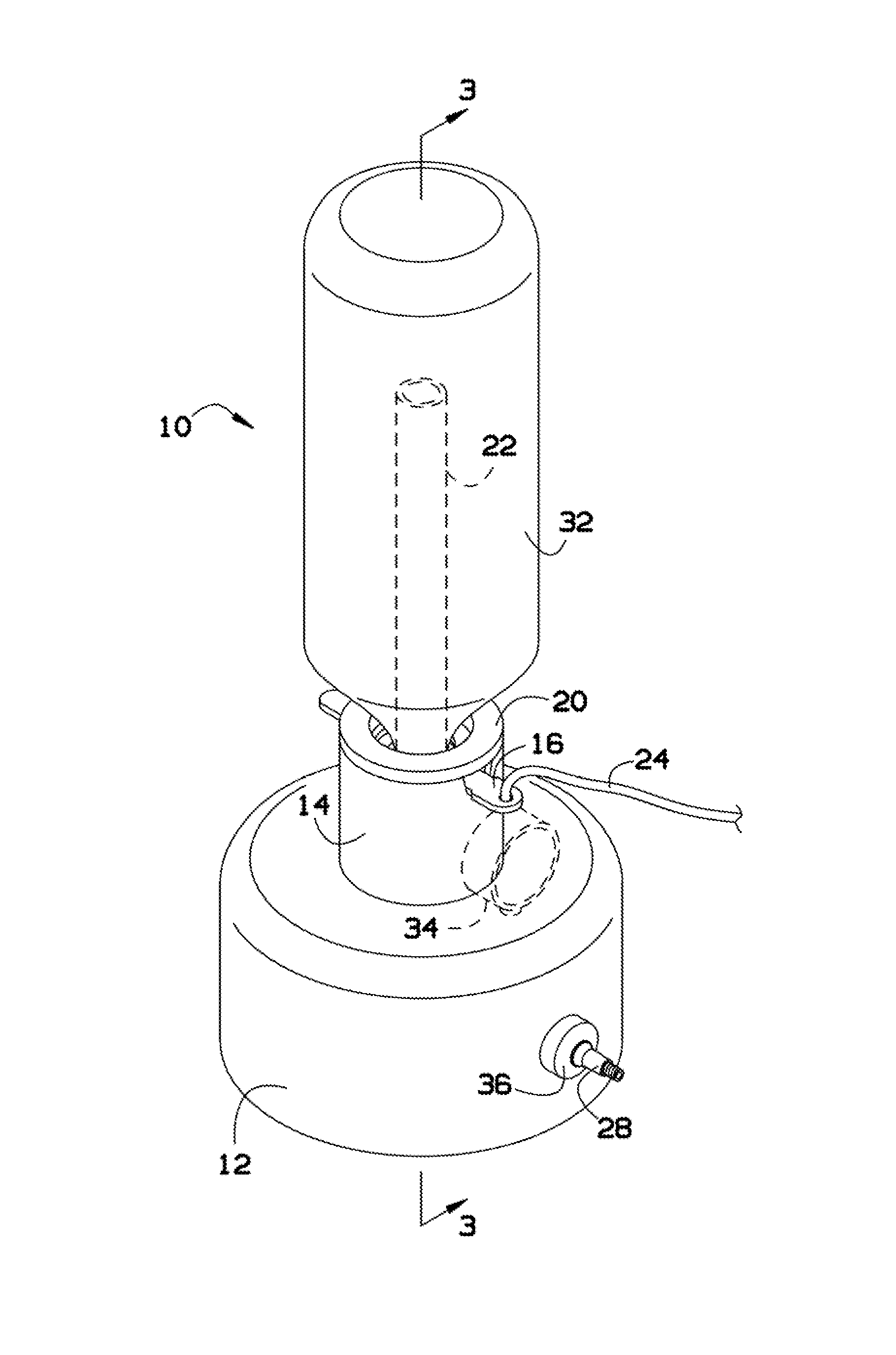 EZ-launch two liter pop bottle launcher