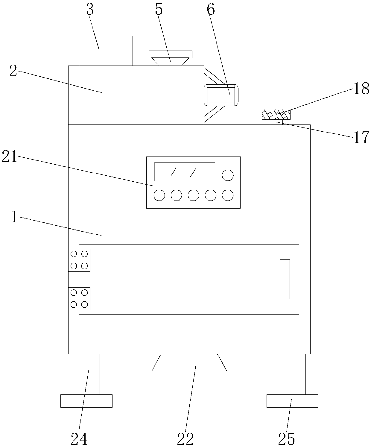 Bacillus drying device